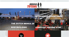 Desktop Screenshot of muscletotaal.nl